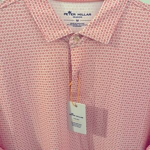 Peter Millar seaside polo medium NWT